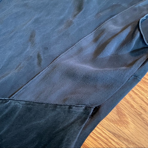 Vintage 90’s 100% Silk Slip Dress Backless Silk Dress Cowl Holiday Dress Prom - Picture 9 of 13